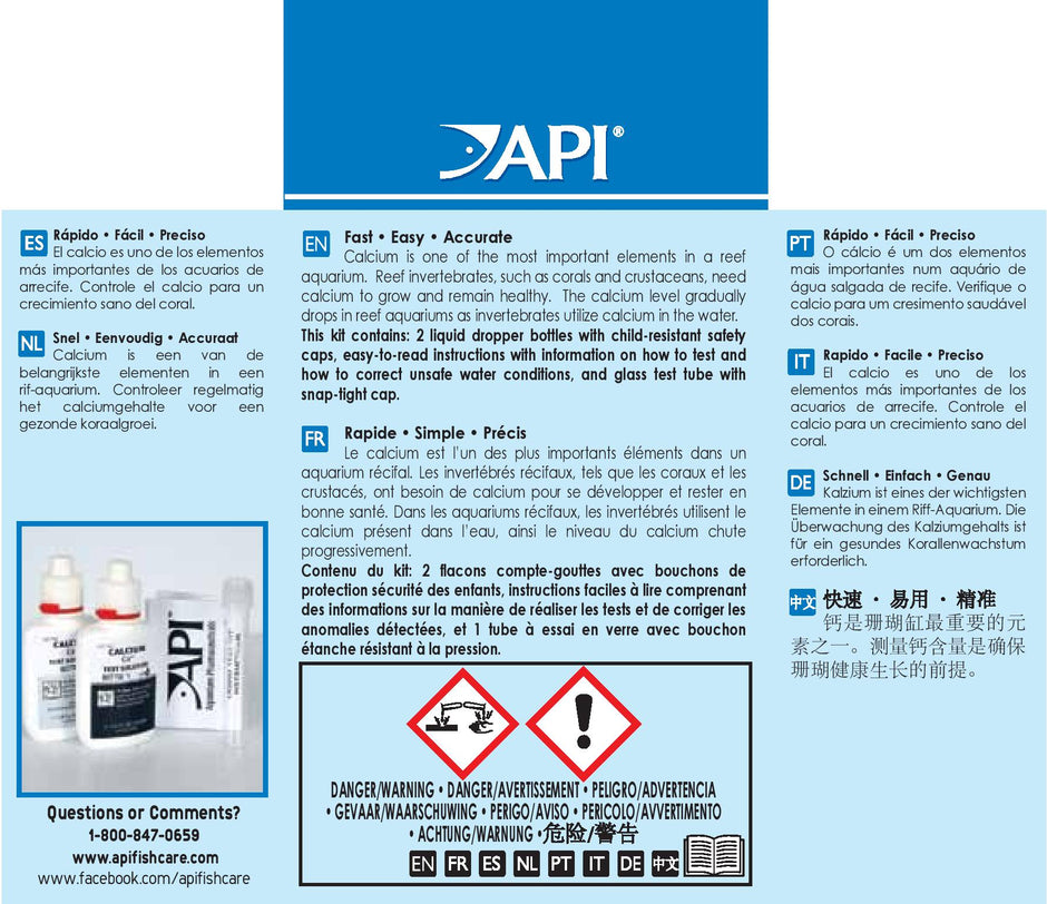 API Calcium Test Kit