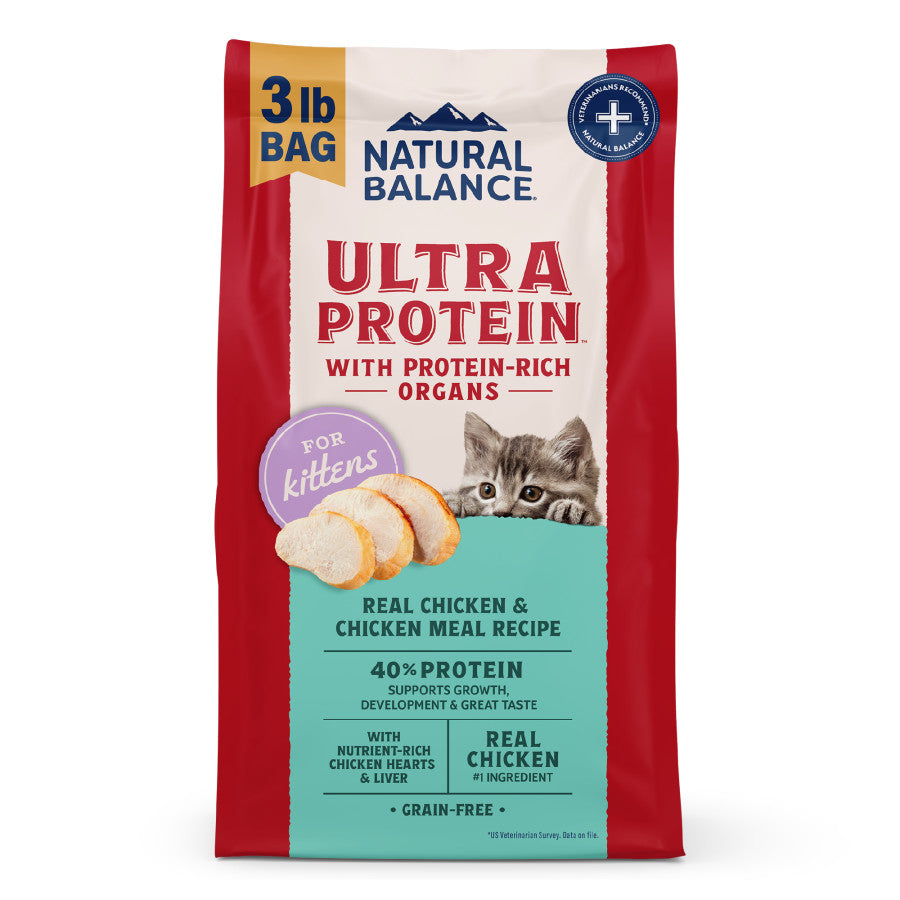 Natural Balance Pet Foods Ultra Protein Kitten Dry Cat Food