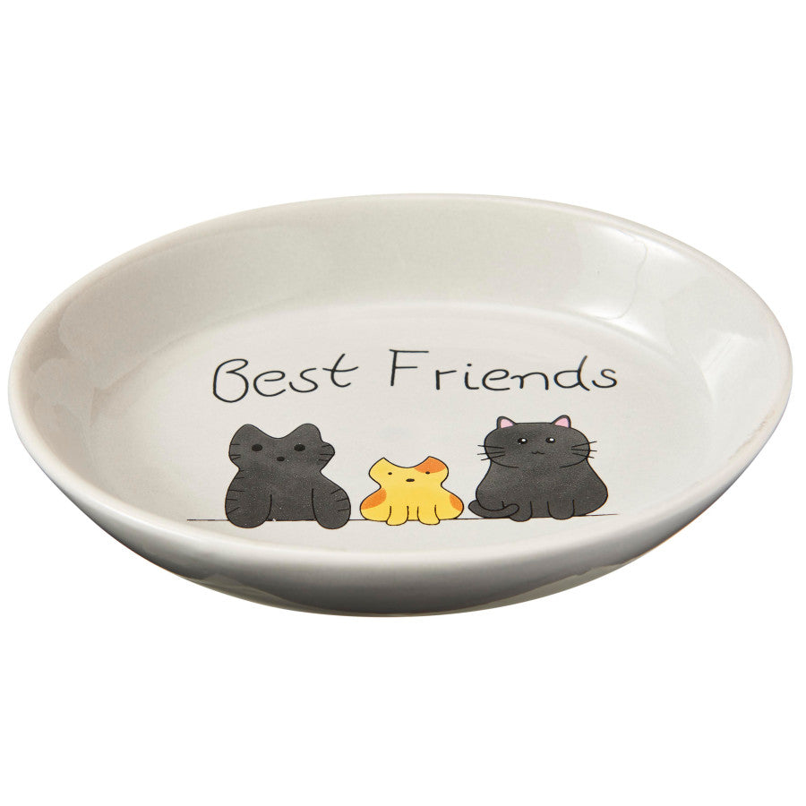 Spot Best Friends Oval Cat Dish