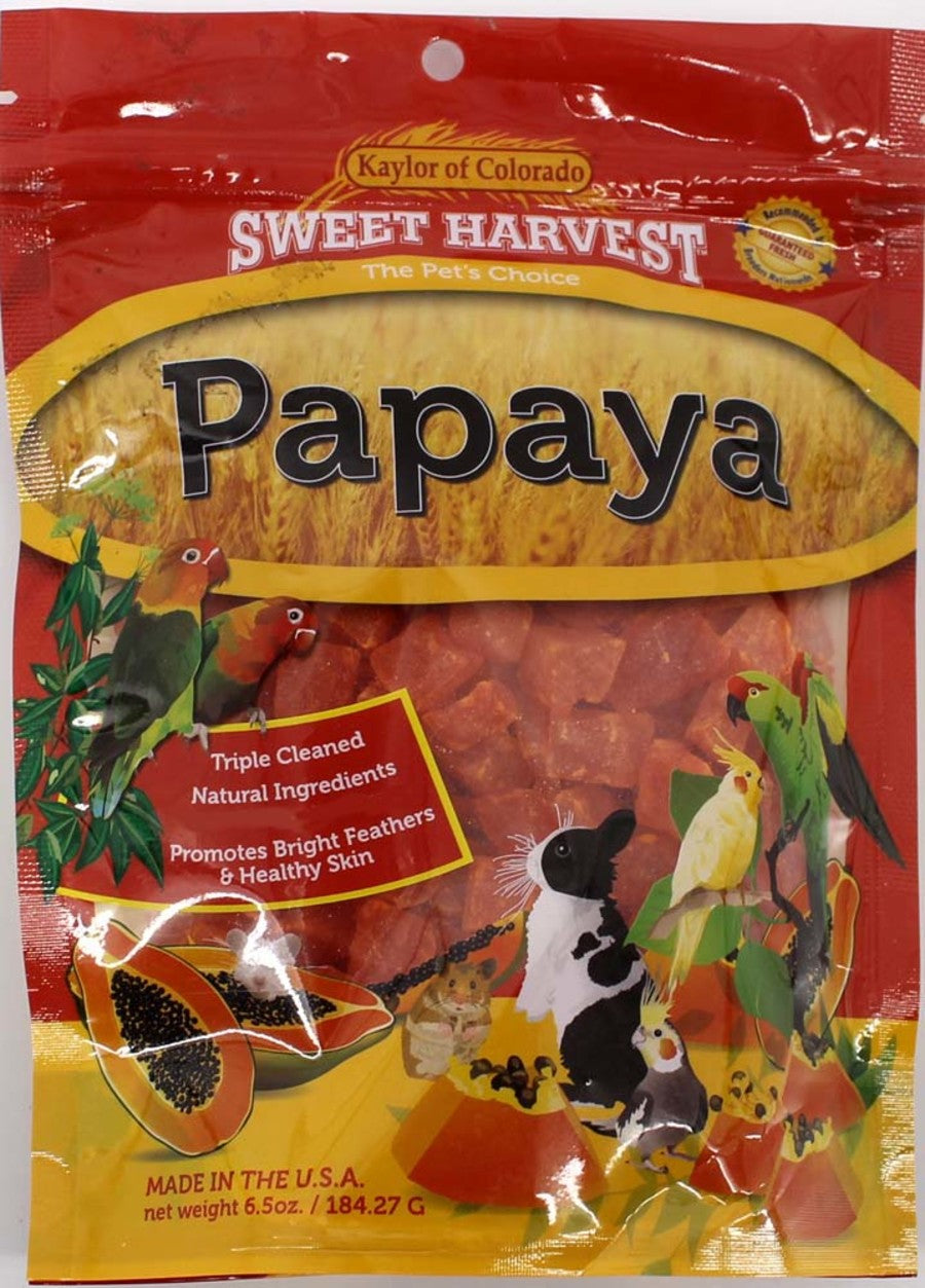 Sweet Harvest Papaya Bird Treats