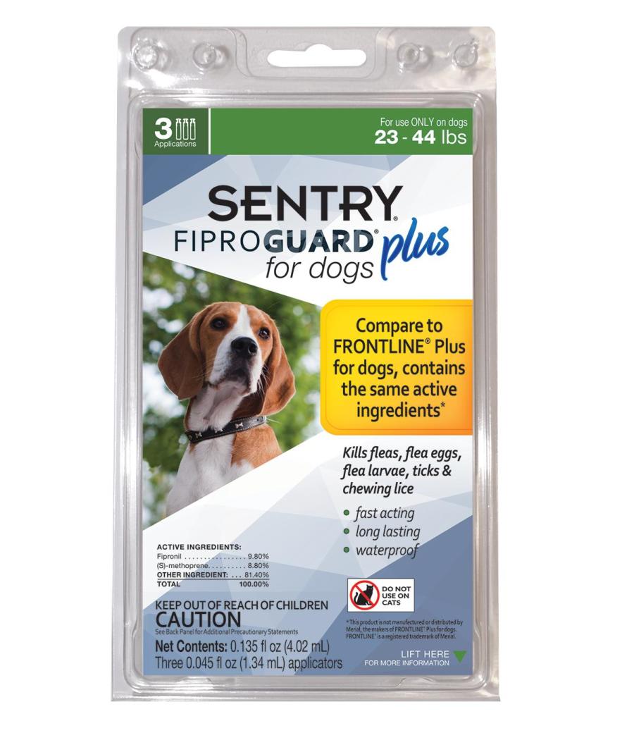 SENTRY FiproGuard Plus Dog Flea & Tick Spot-On