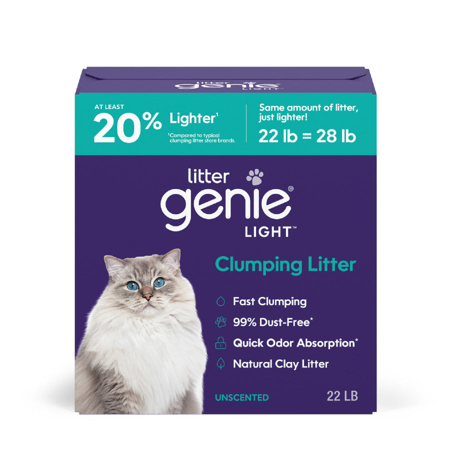 Litter Genie Light Unscented Clumping Clay Cat Litter