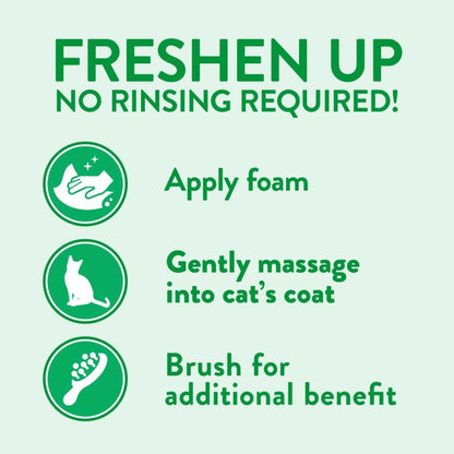 TropiClean No Rinse Deep Cleanse Cat Shampoo - 7.4 fl oz.