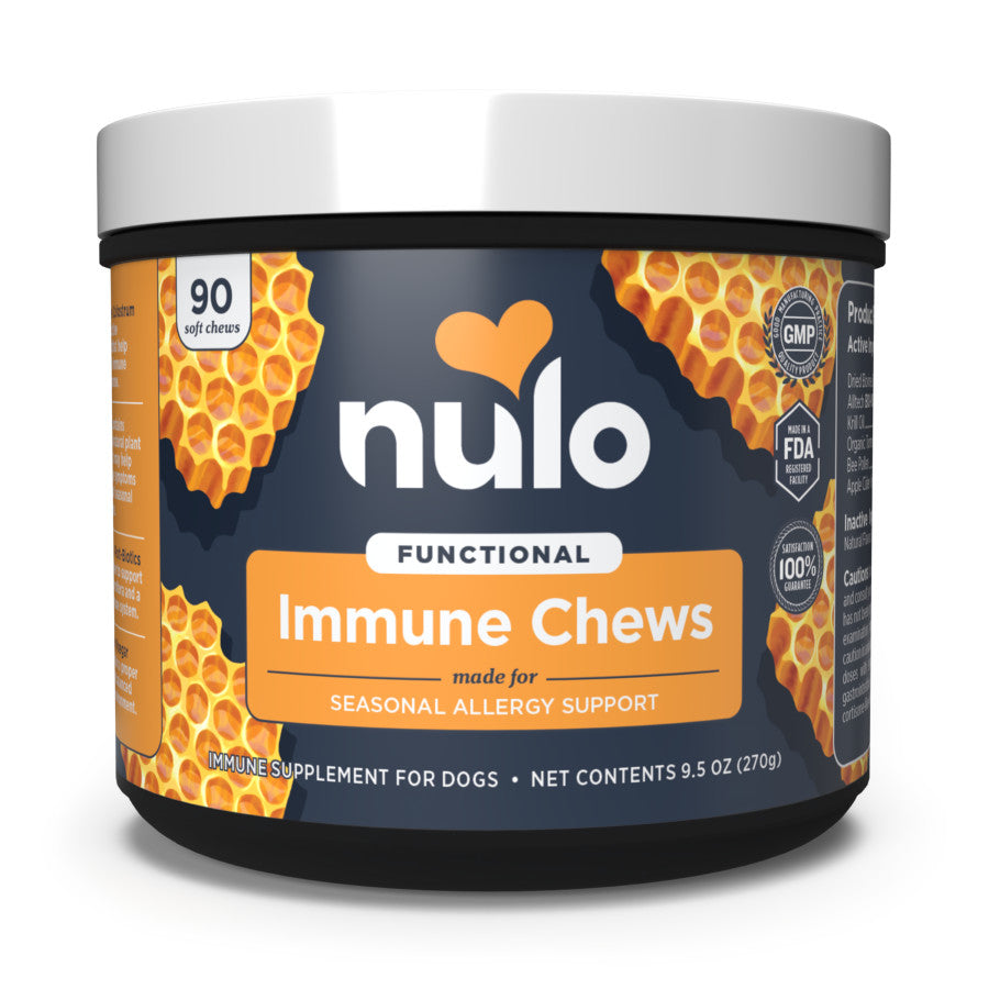 Nulo Functional Immune Soft Chew Supplements for Dogs