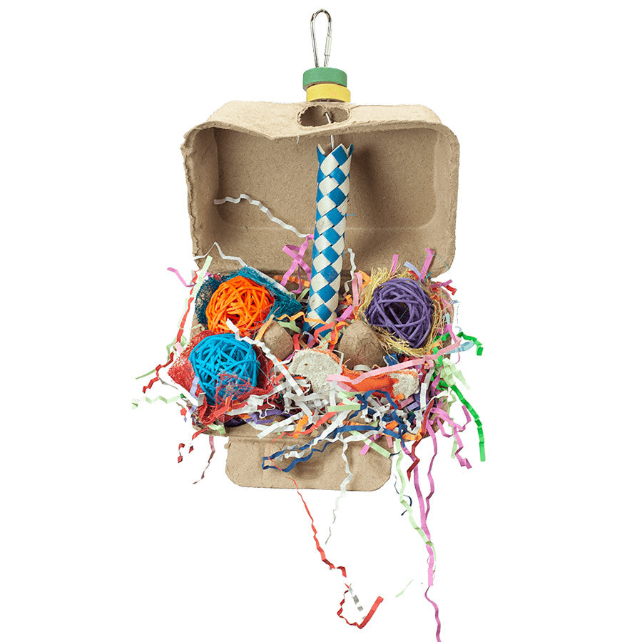 A & E Cages Happy Beaks Egg-Stravaganza Bird Toy