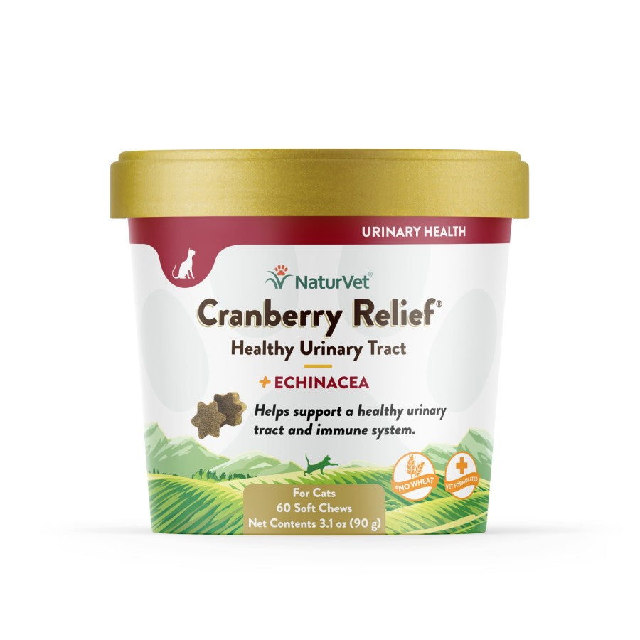NaturVet Cranberry Relief Plus Echinacea Cat Soft Chew