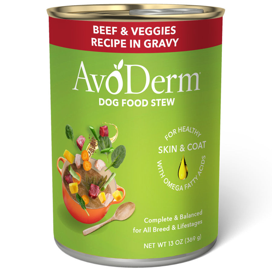 AvoDerm Natural Stew Canned Dog Food
