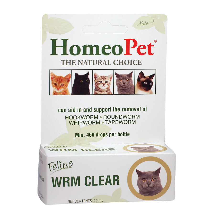 HomeoPet Feline WRM Clear