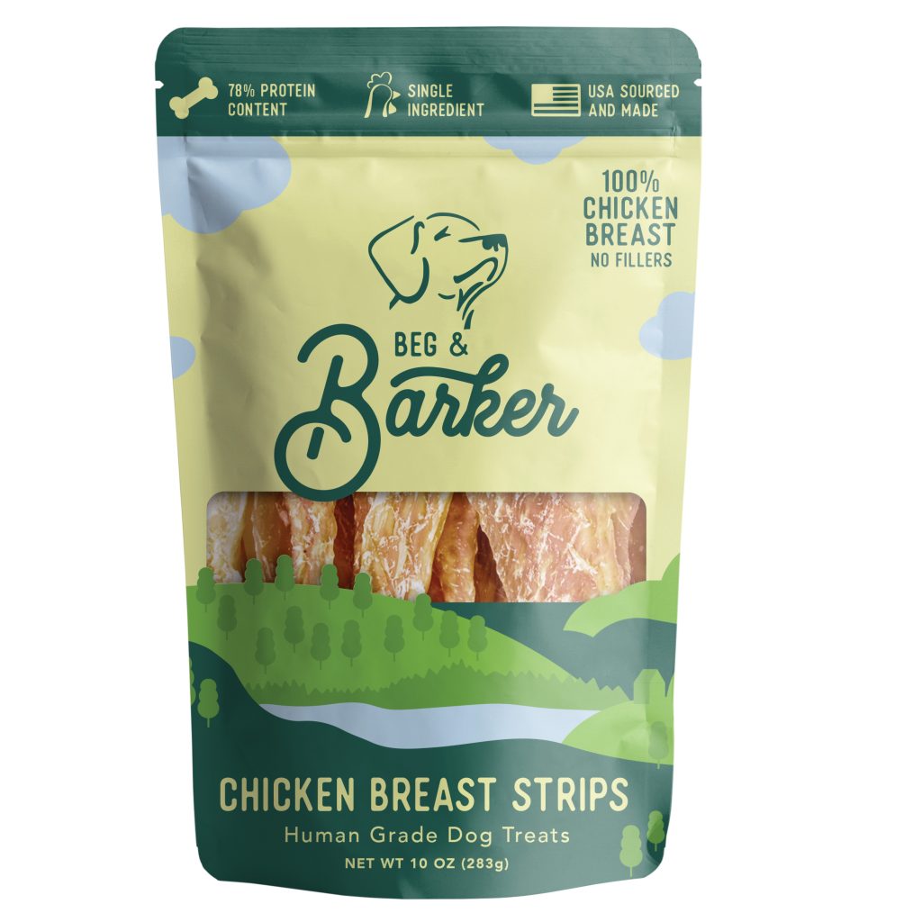 Beg and Barker Chicken Breast Strip Dog Treats