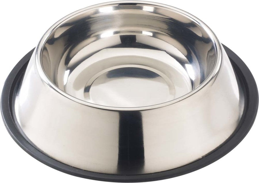 Spot Stainless Steel Mirror Finish No-Tip Dog Bowl