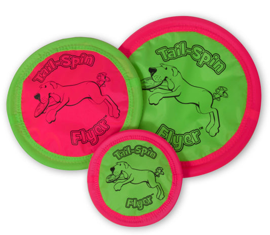 Booda Tail Spin Flyer Dog Toy