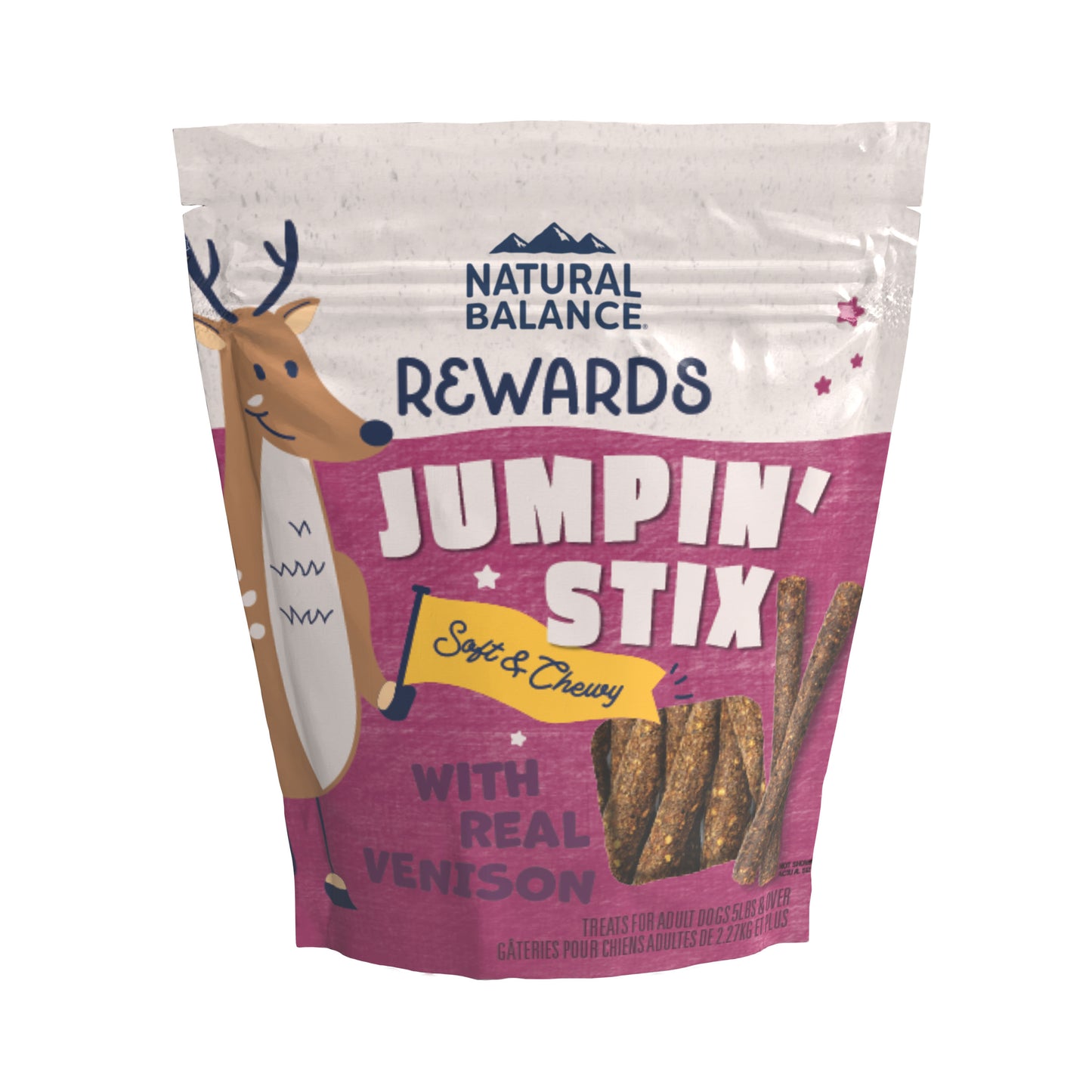 Natural Balance Pet Foods Rewards Jumpin' Stix Soft and Meaty Dog Treats