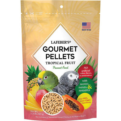 Lafeber Company Tropical Fruit Gourmet Pellets Parrot Bird Food