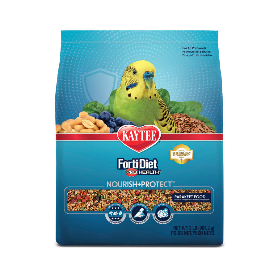 Kaytee Forti-Diet Pro Health Nourish+Protect Parakeet Food