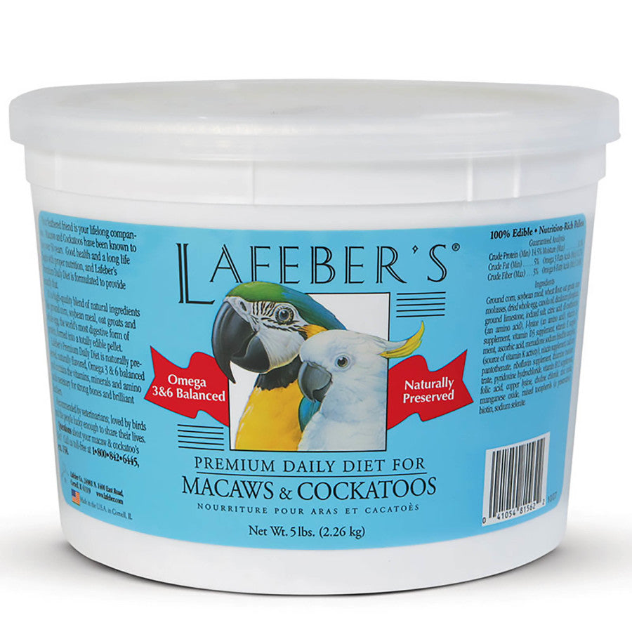 Lafeber Company Premium Daily Pellets for Macaws and Cockatoos