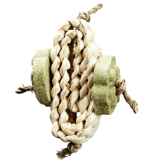 A & E Cages Nibbles Twisted Hay Small Animal Chew