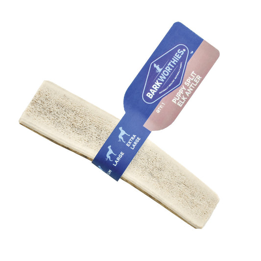 Barkworthies Split Elk Antler Dog Treat