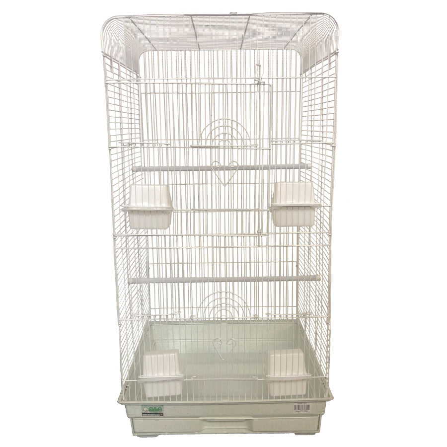 A & E Cages Light Wire Flat Top Cage