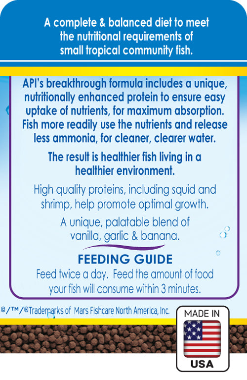 API Tropical Mini Pellets