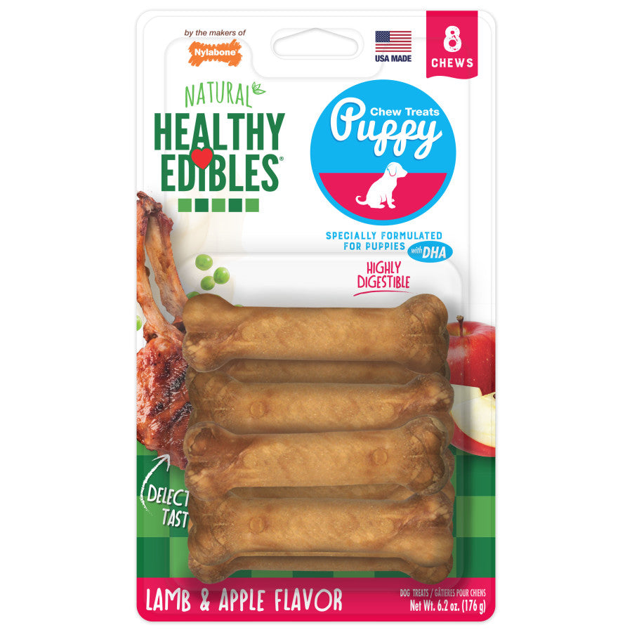 Nylabone Healthy Edibles All-Natural Long Lasting Puppy Chew Treats