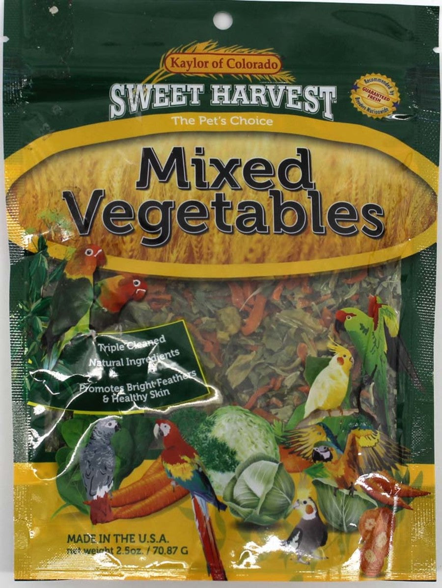 Sweet Harvest Mixed Vegetables Bird Treats