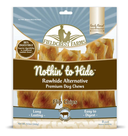Fieldcrest Farms Nothin' To Hide Flip Chips Dog Treat