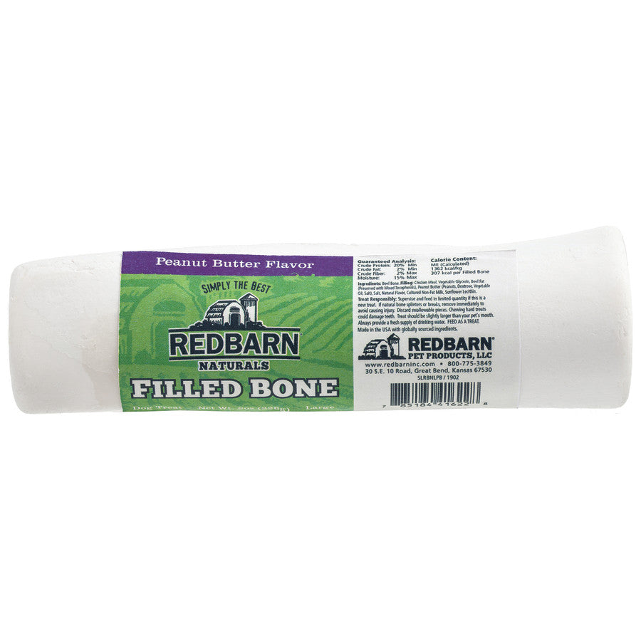 Redbarn Pet Products Naturals Filled Bone Dog Treat