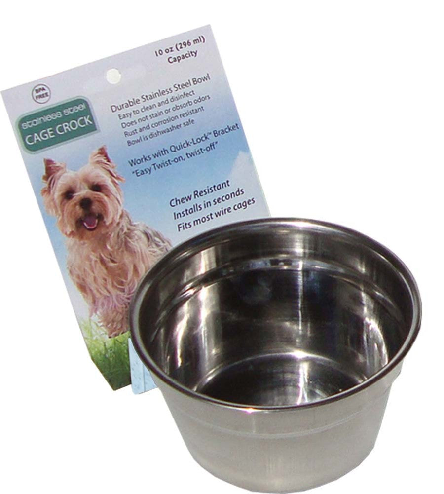 Lixit Stainless Steel Dog Crock