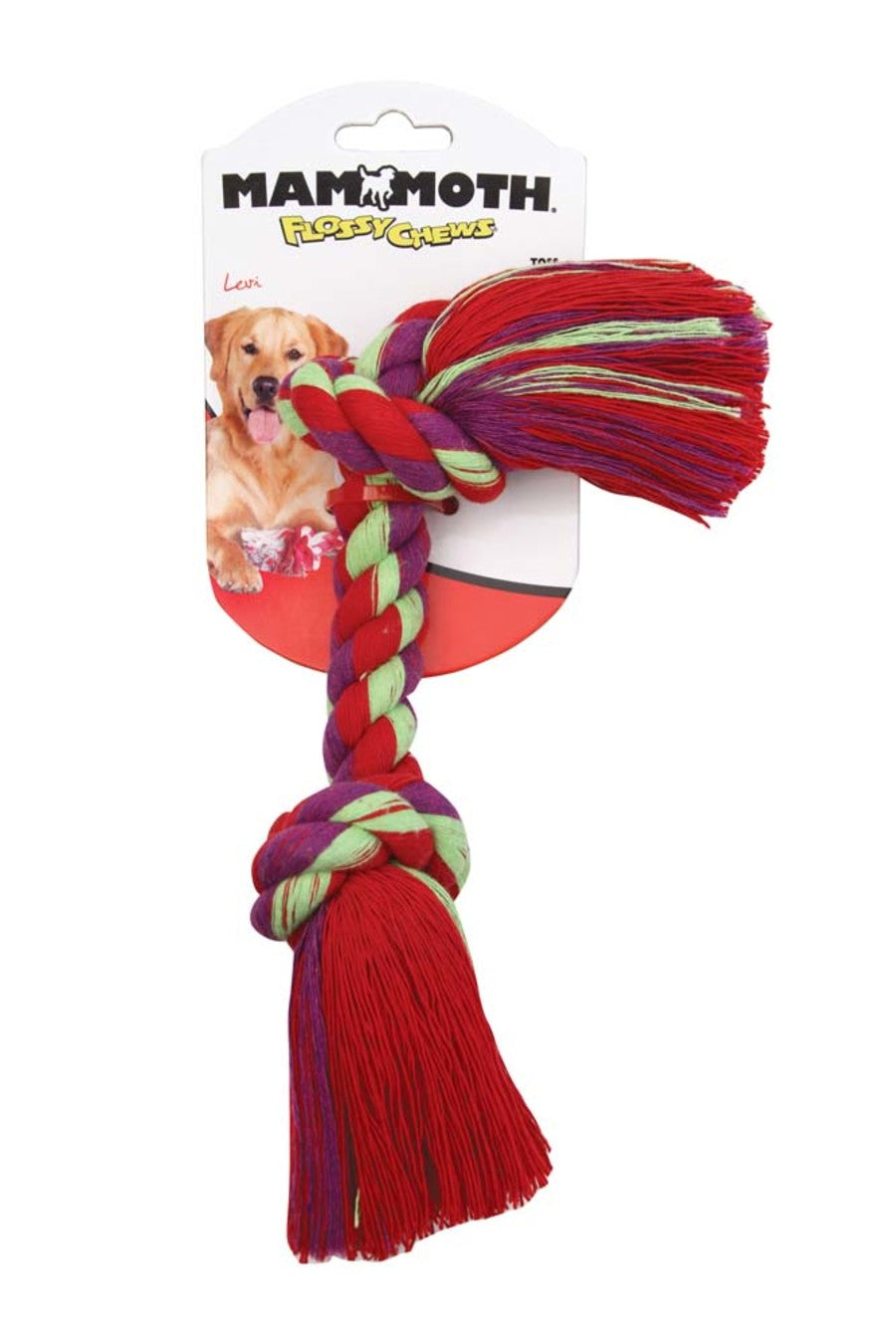 Mammoth Pet Products Cotton Blend Color Rope Bone Dog Toy