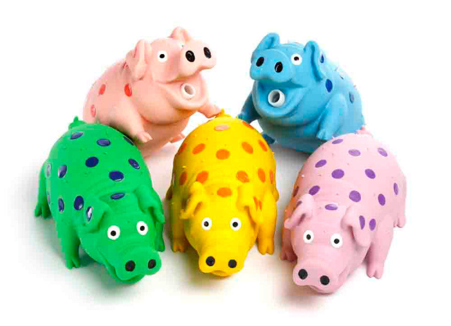 Multipet Pigs That Oink Dog Toy