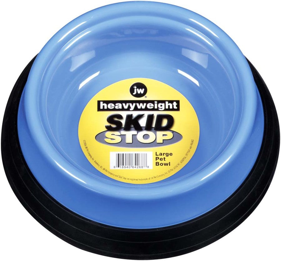 SPECIALS RESOURCES CONTACT US MY ACCOUNT Dog Feeding and Watering Supplies Bowls and Dishes Customer View Printable View JW Pet Skid Stop Heavyweight Dog Bowl Assorted JW Pet Skid Stop Heavyweight Dog Bowl
