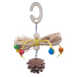 A & E Cages Nibbles Pinecone Playtime Small Animal Chew Toy