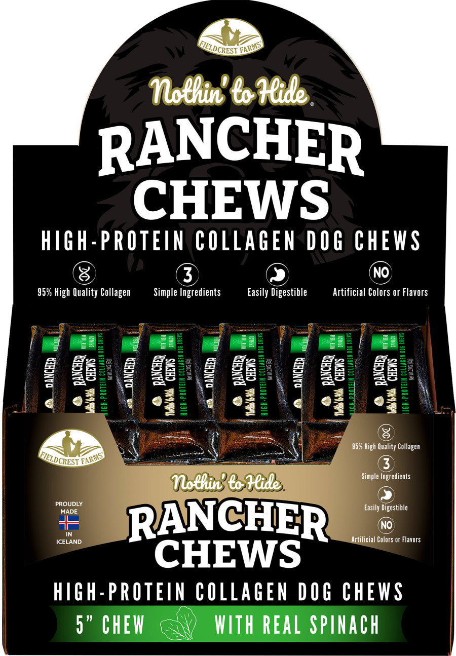 Fieldcrest Farms Nothin to Hide Rancher Chews Collagen Dog Treats