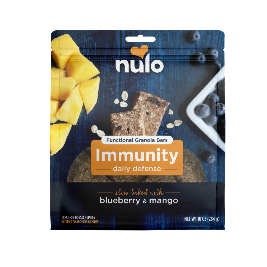 Nulo Functional Granola Bar Immunity Daily Defense Dog Treats