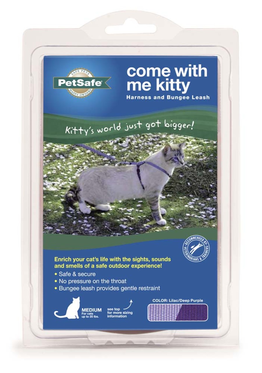 PetSafe Premier Come With Me Kitty Harness & Bungee Leash Combo