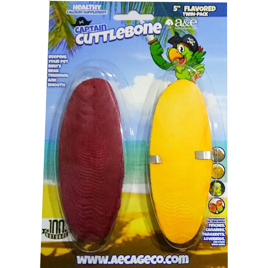 A & E Cages Captain Cuttlebone Flavored Bird Treat