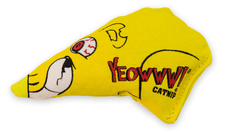 Yeowww! Chubby Mouse Catnip Cat Toy