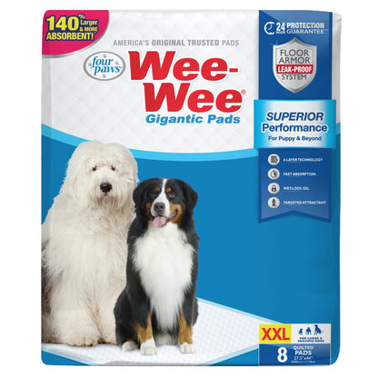 Four Paws Wee-Wee® Superior Performance Gigantic Dog Pee Pads