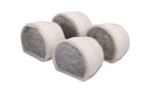 Drinkwell Single Cell Charcoal Replacement Filters for Avalon & Pagoda Ceramic Fountains