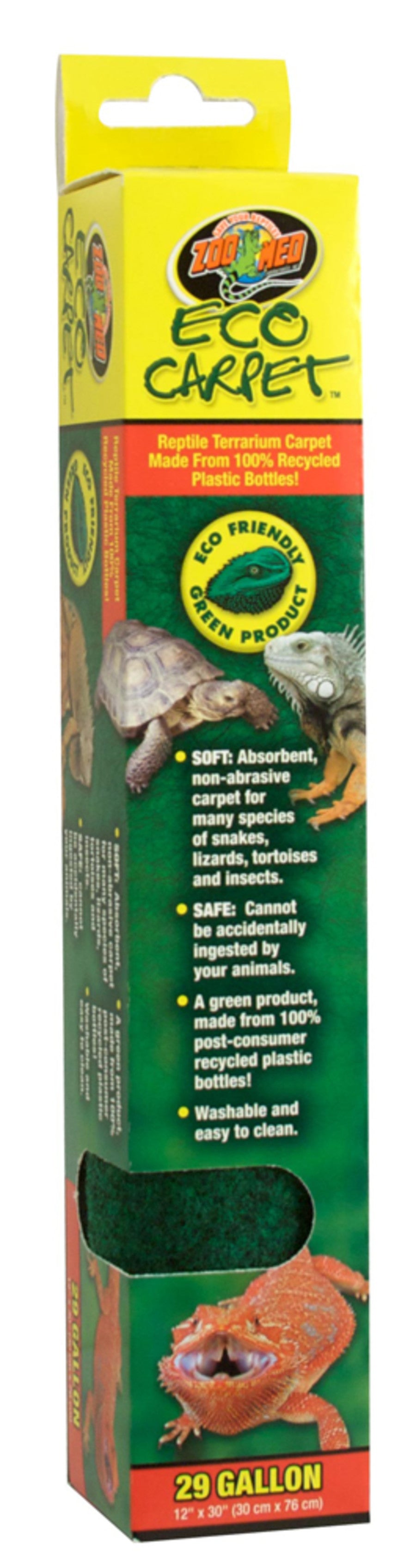 Zoo Med Central Pet | Zoo Med Eco Carpet Reptile Terrarium Carpet