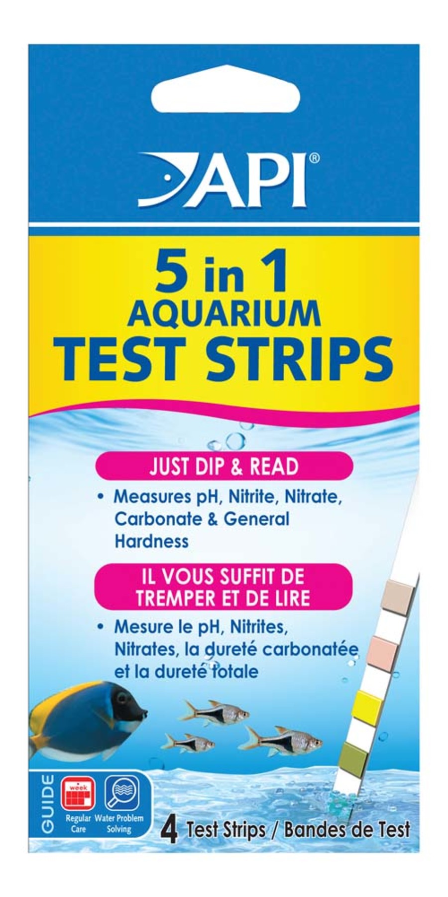 API 5in1 Freshwater Aquarium Test Strip