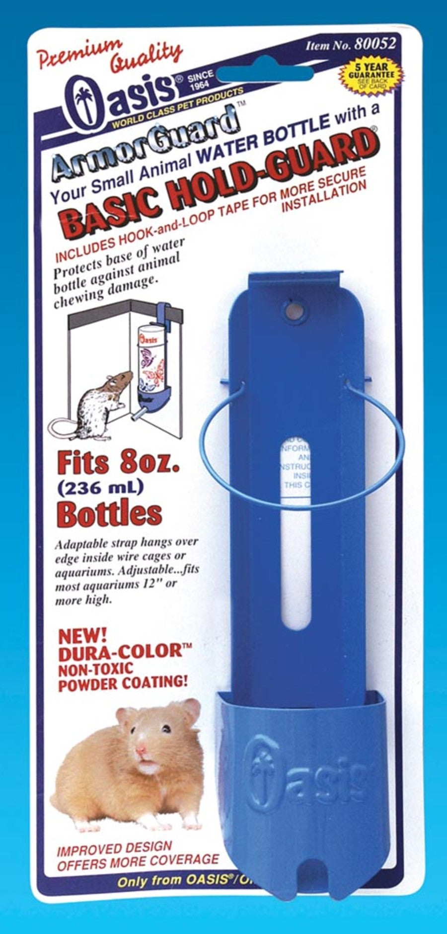 Oasis Basic Hold-Guard for Small Animal Water Bottles