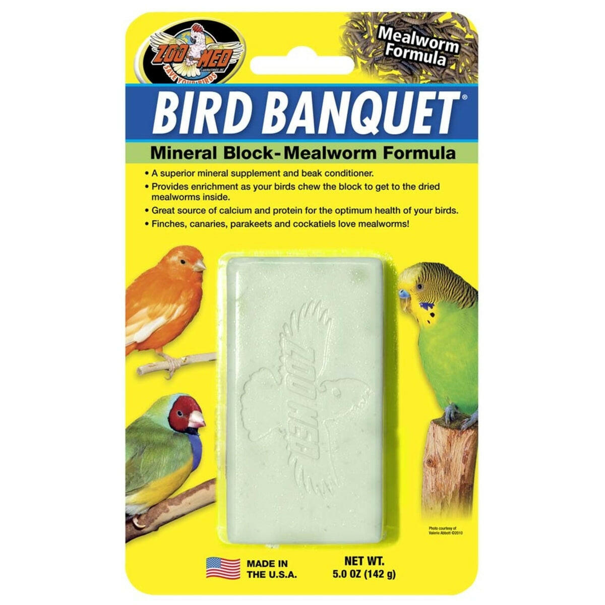 Zoo Med Bird Banquet® – Mealworm Formula.