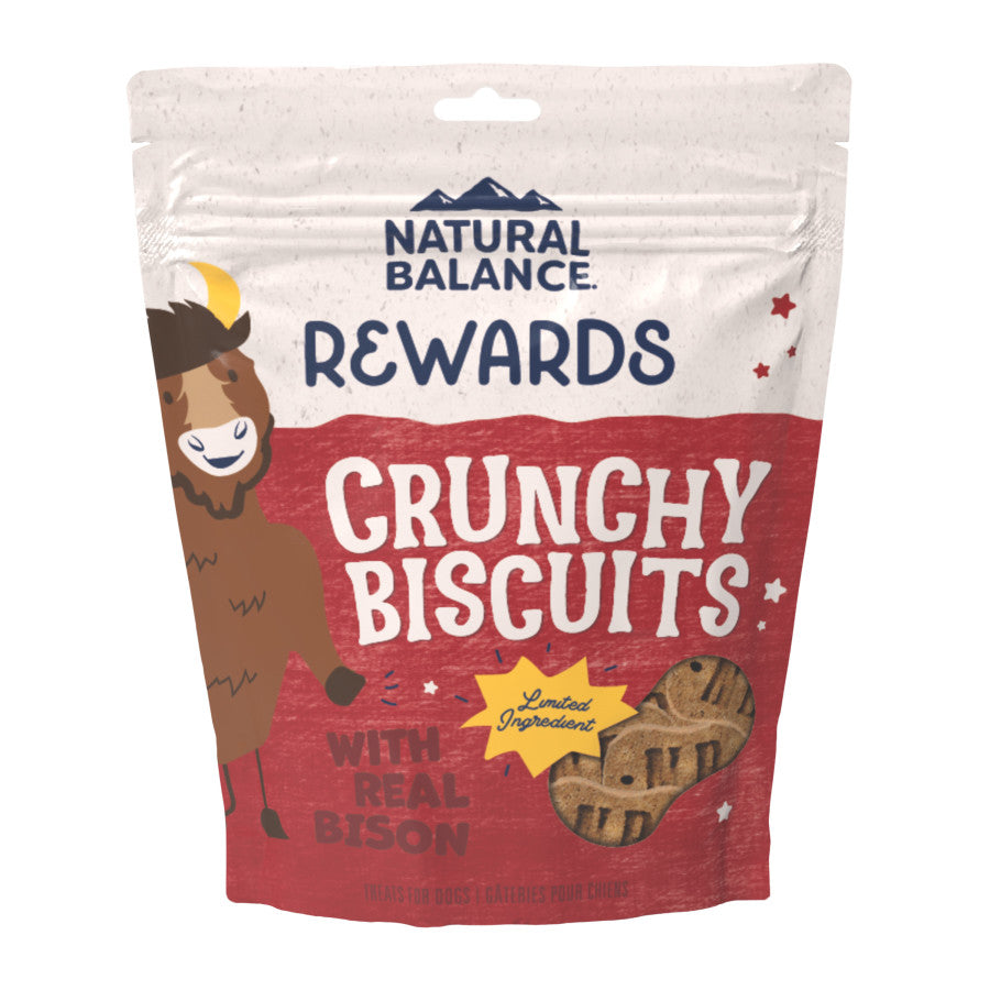 Natural Balance Pet Foods Rewards Crunchy Biscuits Dog Treats