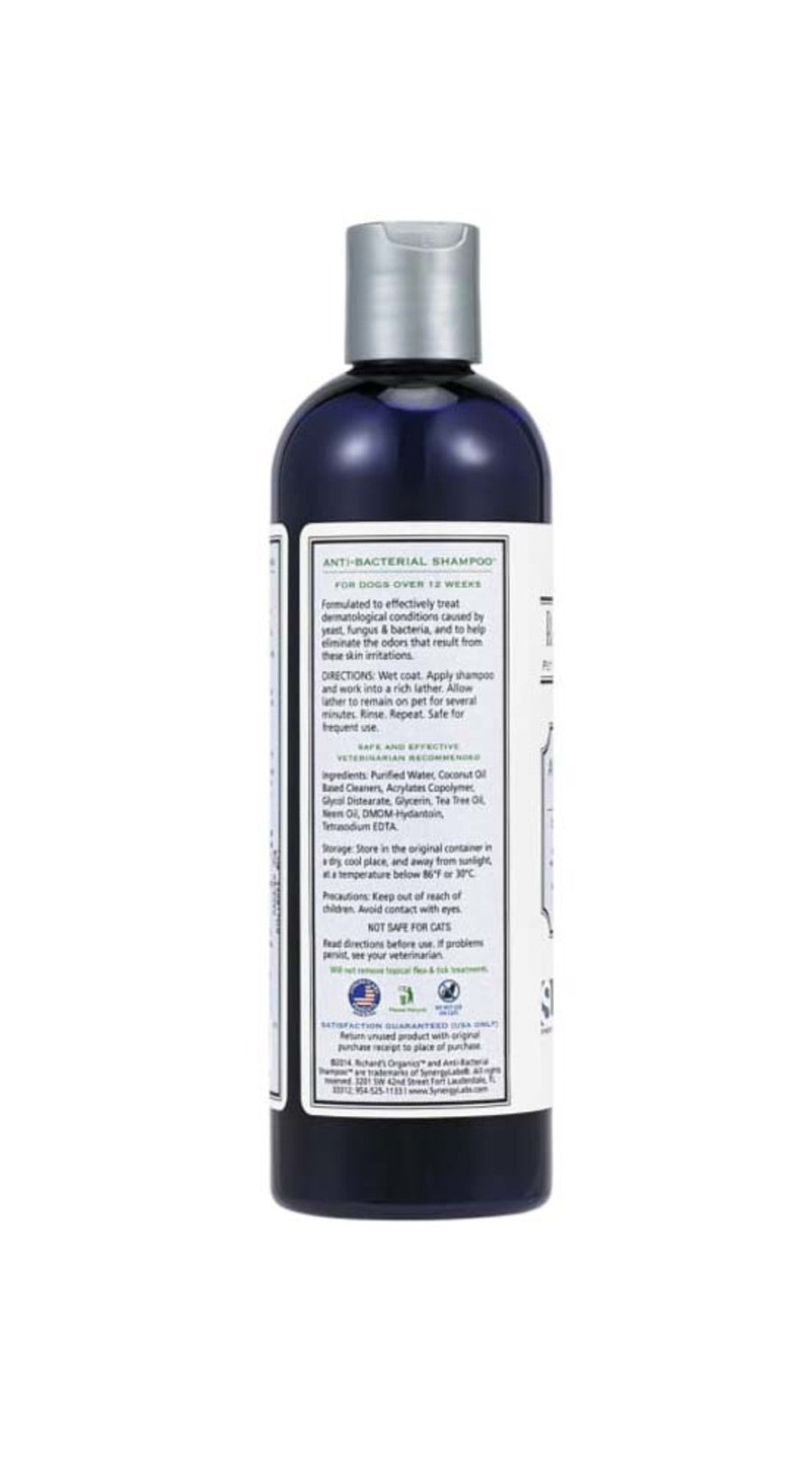 Synergy Labs Richards Organics Anti-Bacterial Shampoo