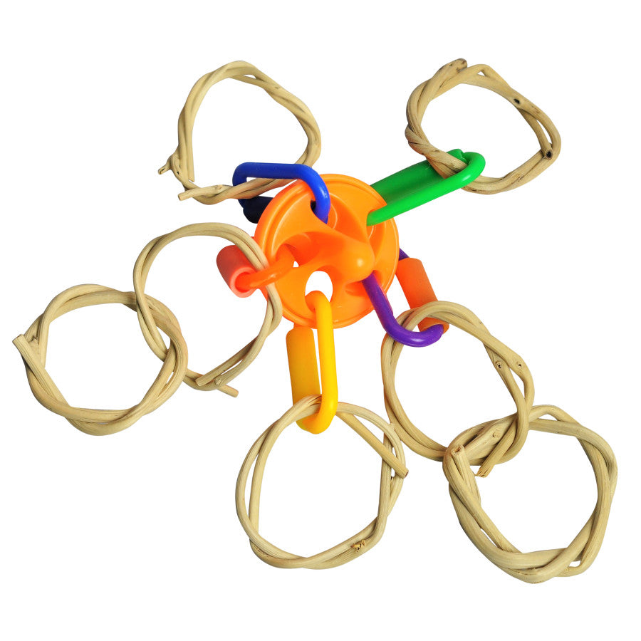 A & E Cages Happy Beaks U.F.O. Bird Toy