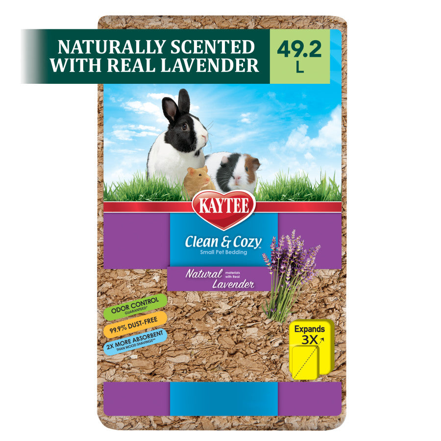 Kaytee Clean & Cozy Natural Bedding with Lavender