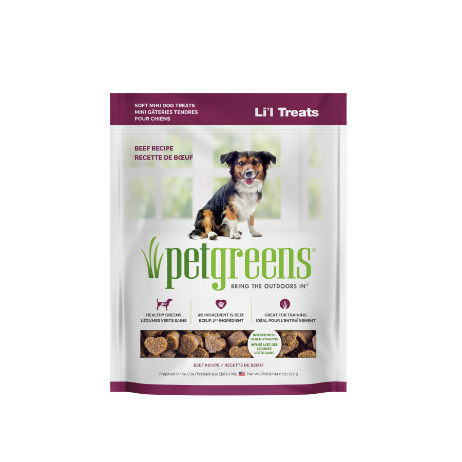 Pet Greens Li'l Treats Soft Mini Dog Treats