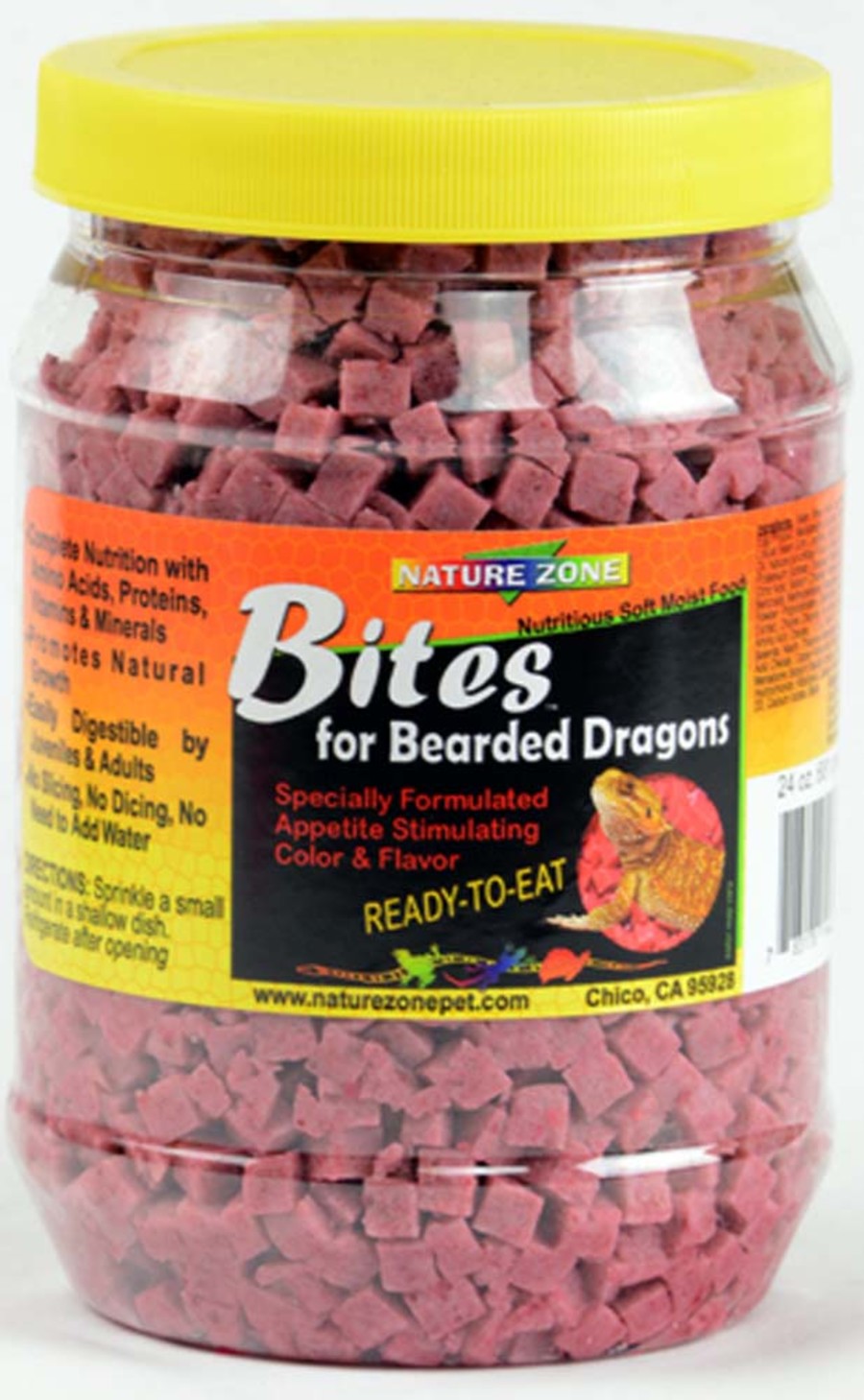 Nature Zone Bearded Dragons Bites Gel Food