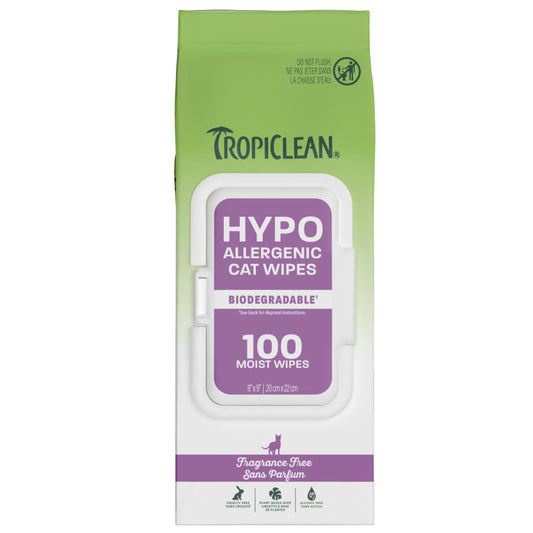 TropiClean HypoAllergenic Cat Wipes